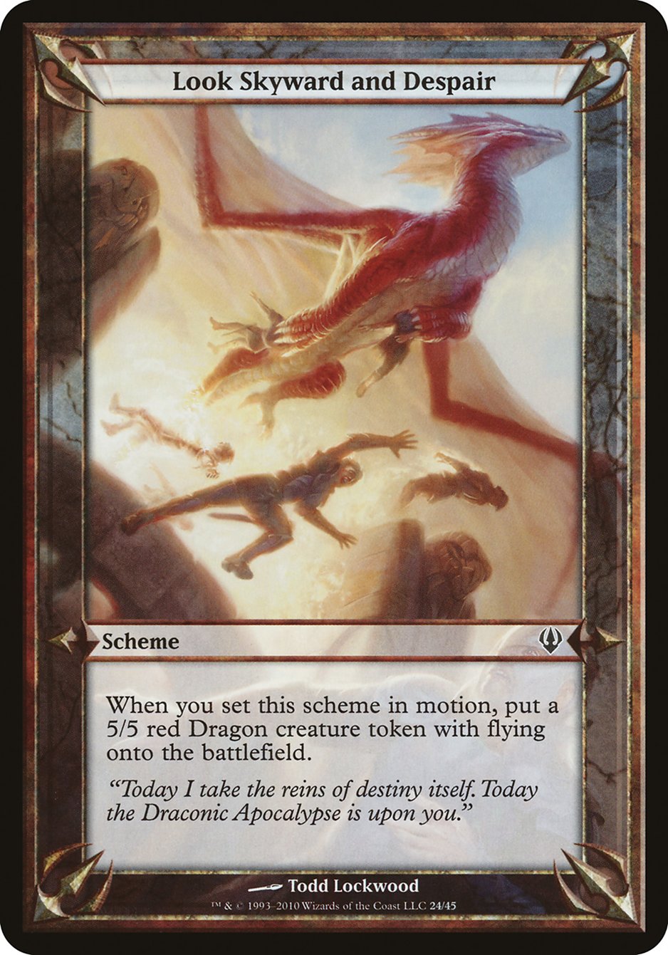Look Skyward and Despair (Schemes) [Archenemy Schemes] | The CG Realm