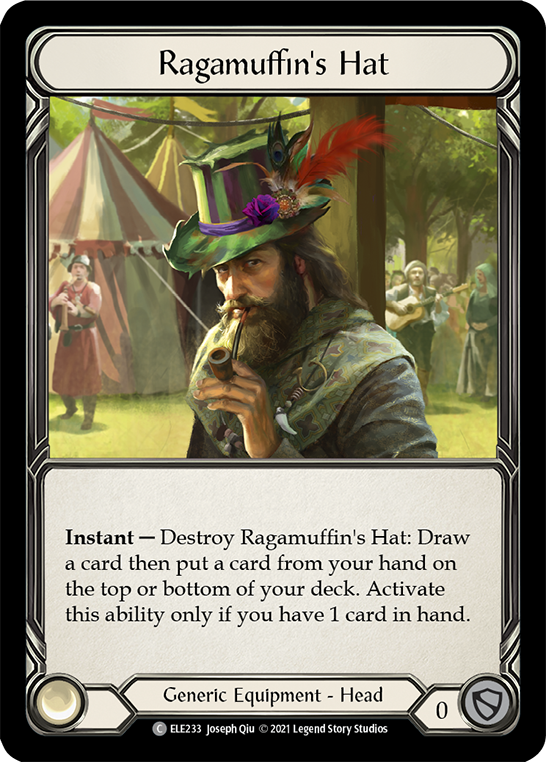 Ragamuffin's Hat [ELE233] (Tales of Aria)  1st Edition Cold Foil | The CG Realm