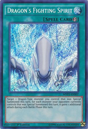 Dragon's Fighting Spirit [MVP1-ENS07] Secret Rare | The CG Realm