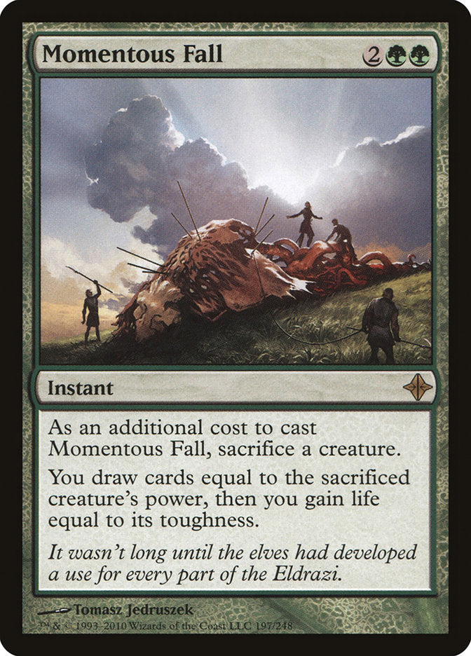 Momentous Fall [Rise of the Eldrazi] | The CG Realm