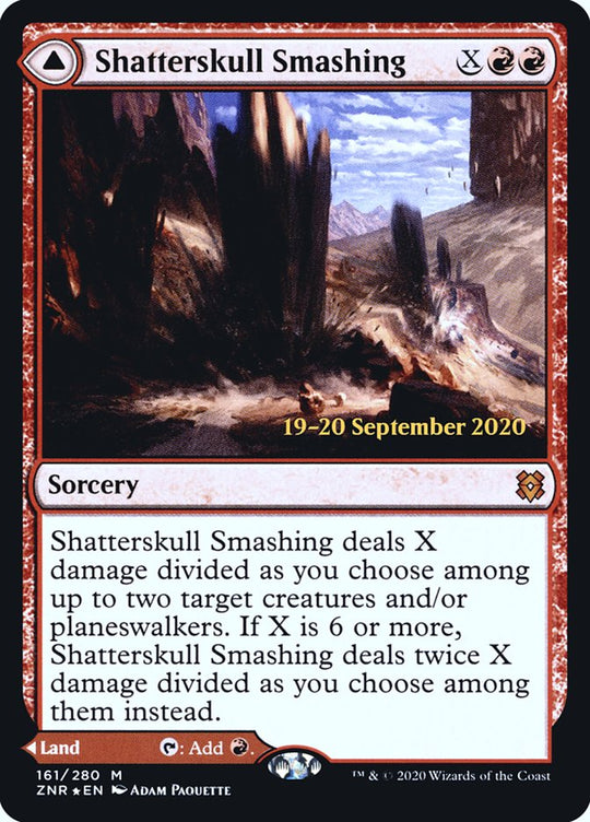 Shatterskull Smashing (PRE-161) - Zendikar Rising Promos Foil