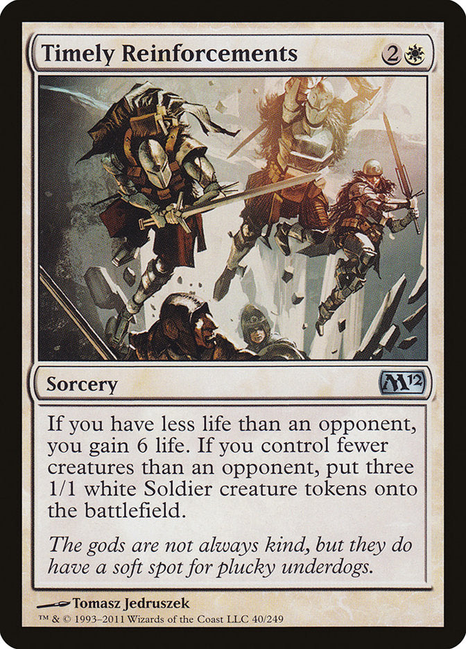 Timely Reinforcements [Magic 2012] | The CG Realm
