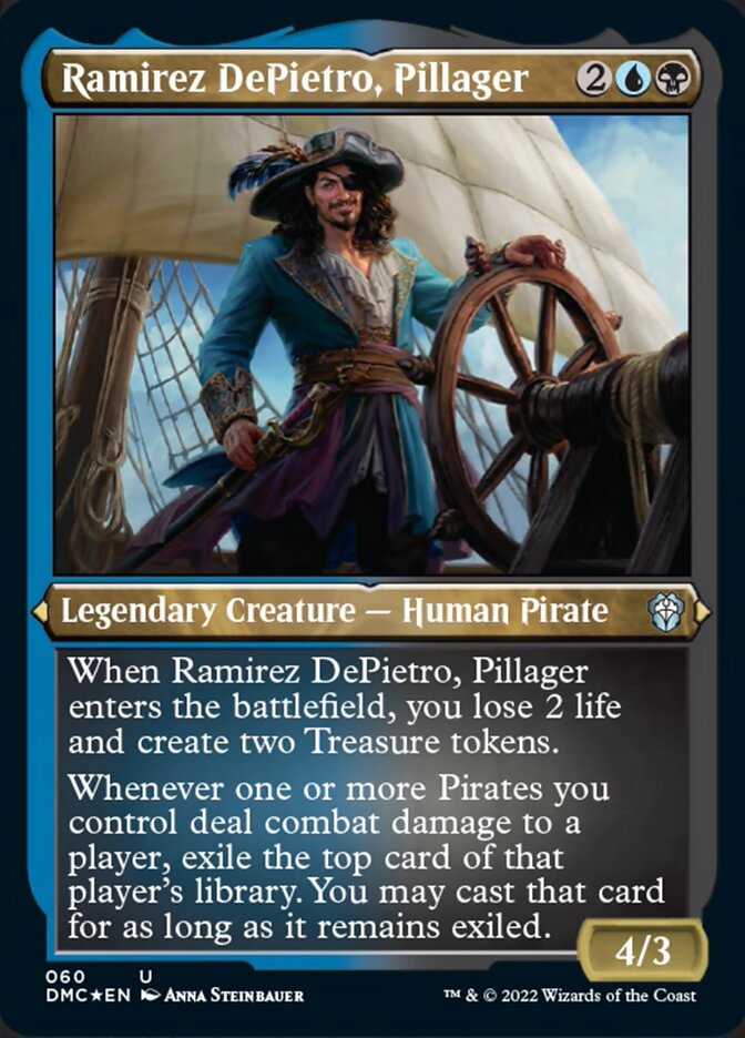 Ramirez DePietro, Pillager (Foil Etched) [Dominaria United Commander] | The CG Realm