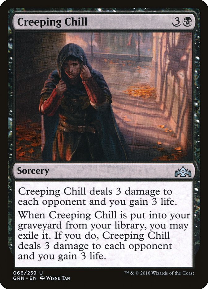 Creeping Chill [Guilds of Ravnica] | The CG Realm