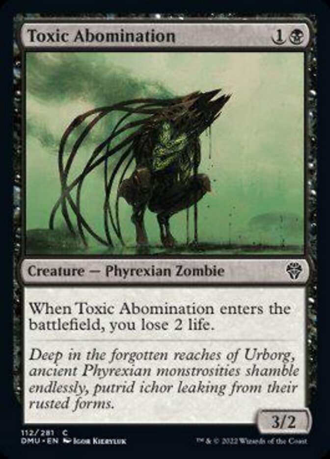 Toxic Abomination [Dominaria United] | The CG Realm