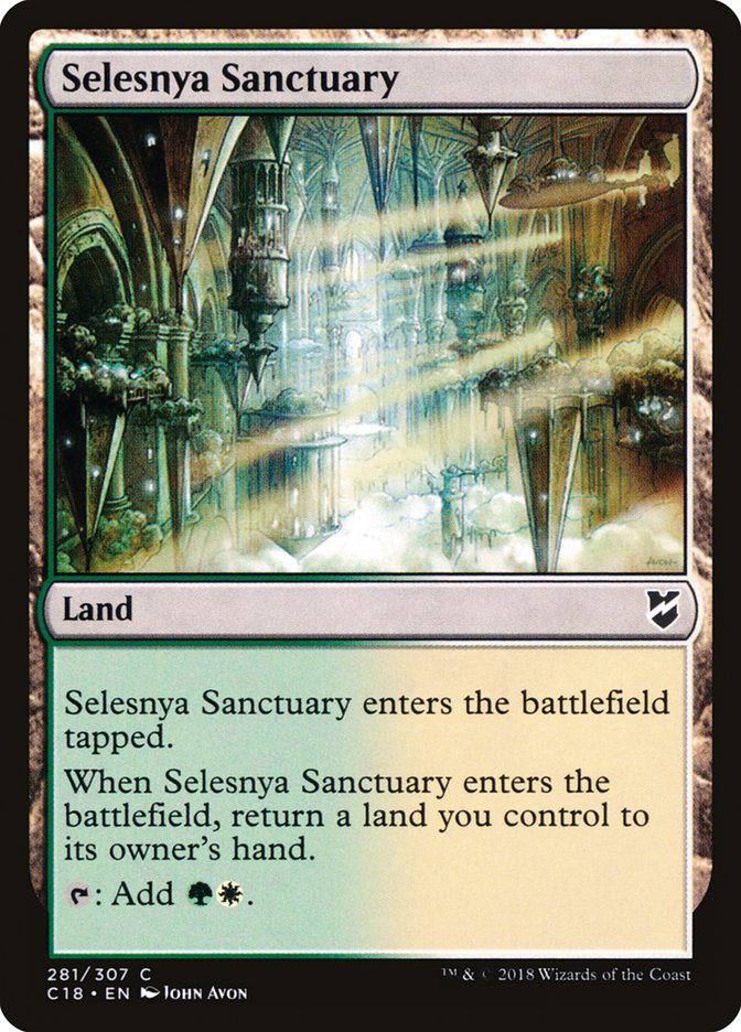 Selesnya Sanctuary [Commander 2018] | The CG Realm