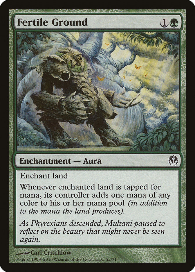Fertile Ground [Duel Decks: Phyrexia vs. the Coalition] | The CG Realm