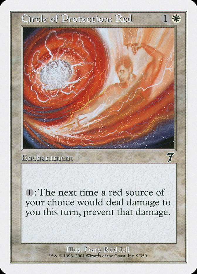 Circle of Protection: Red [Seventh Edition] | The CG Realm