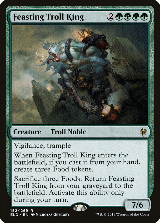 Feasting Troll King [Throne of Eldraine] | The CG Realm
