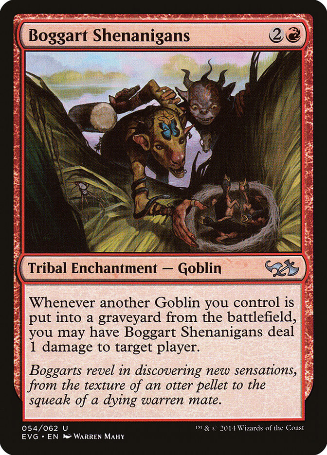 Boggart Shenanigans (Elves vs. Goblins) [Duel Decks Anthology] | The CG Realm