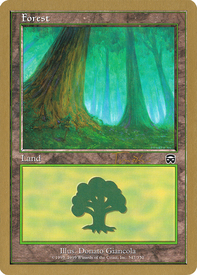 Forest (jt347a) (Jan Tomcani) [World Championship Decks 2001] | The CG Realm
