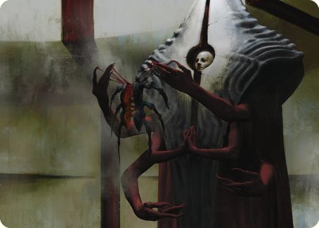Vivisection Evangelist Art Card [Phyrexia: All Will Be One Art Series] | The CG Realm