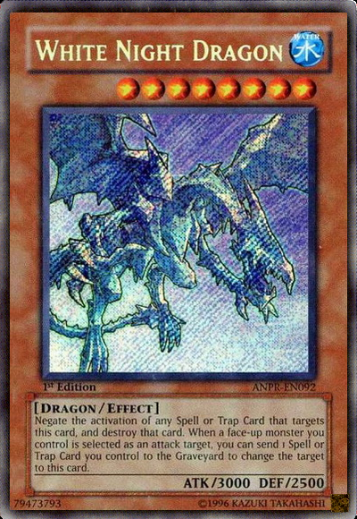 White Night Dragon [ANPR-EN092] Secret Rare | The CG Realm
