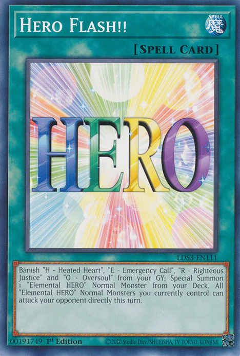 Hero Flash!! [LDS3-EN111] Common | The CG Realm
