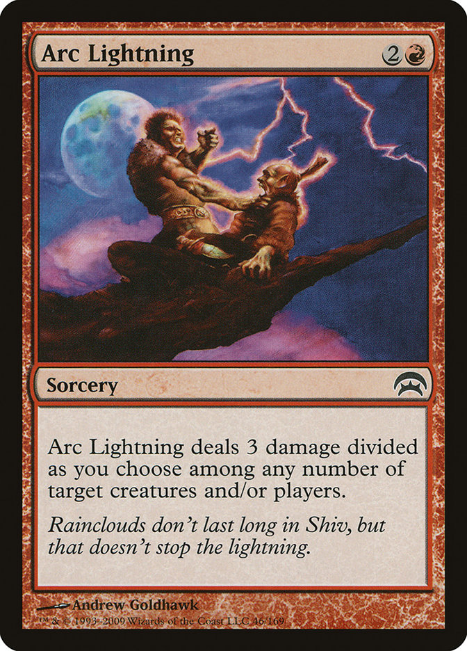 Arc Lightning [Planechase] | The CG Realm