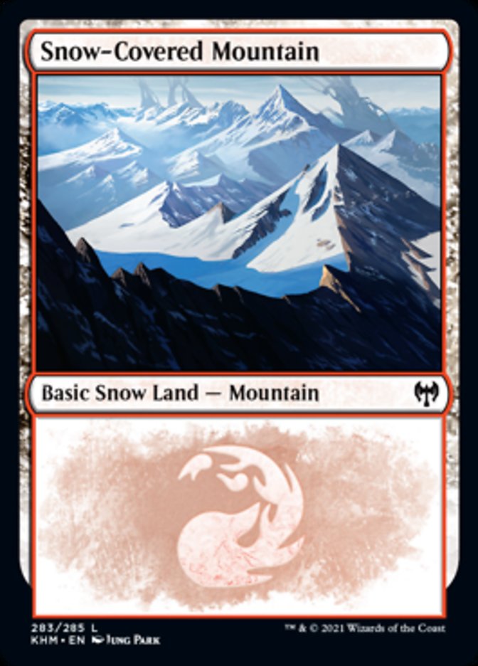 Snow-Covered Mountain (283) [Kaldheim] | The CG Realm