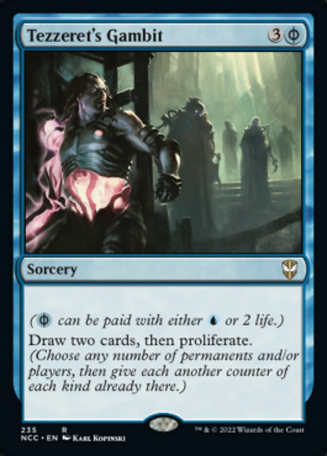 Tezzeret's Gambit [Streets of New Capenna Commander] | The CG Realm