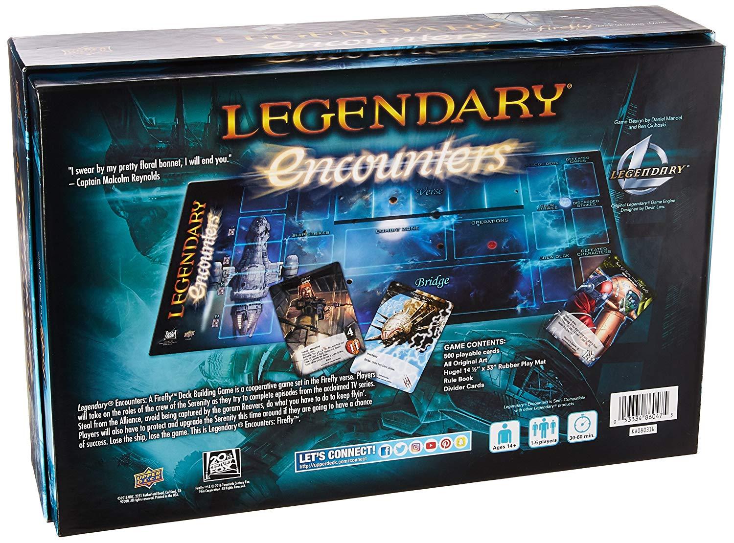 Legendary Encounters: A Firefly Deck Building Game | The CG Realm