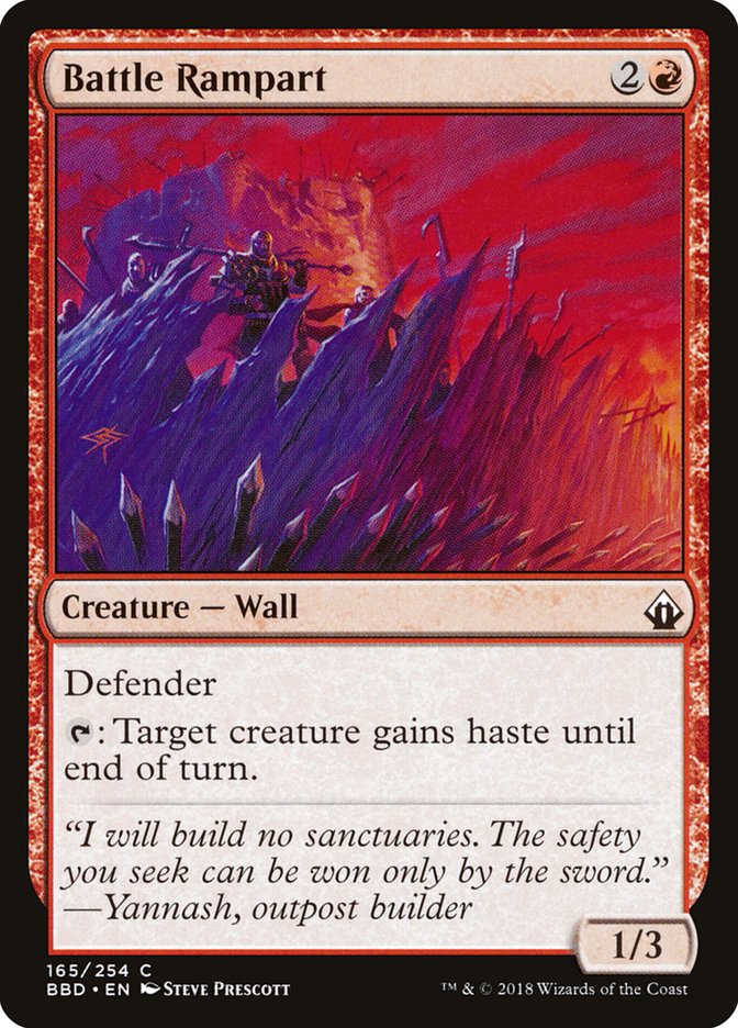 Battle Rampart [Battlebond] | The CG Realm