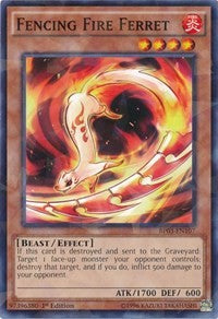 Fencing Fire Ferret (Shatterfoil) [BP03-EN107]