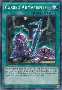 Cursed Armaments (Shatterfoil) [BP03-EN169]