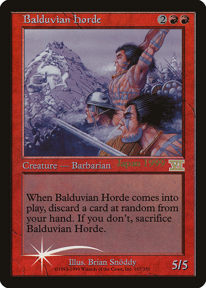 Balduvian Horde (Worlds) [World Championship Promos] | The CG Realm