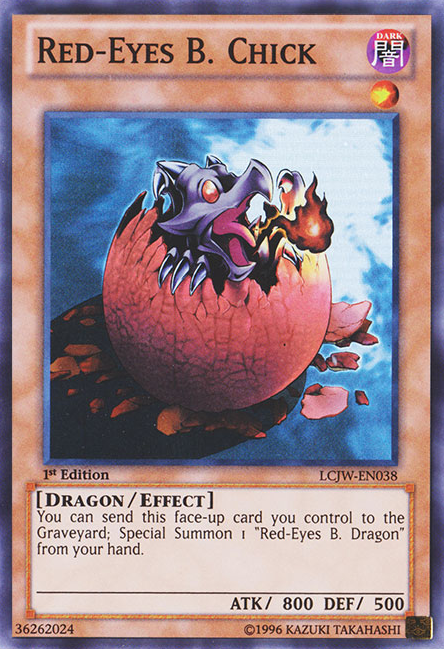 Red-Eyes B. Chick [LCJW-EN038] Super Rare | The CG Realm