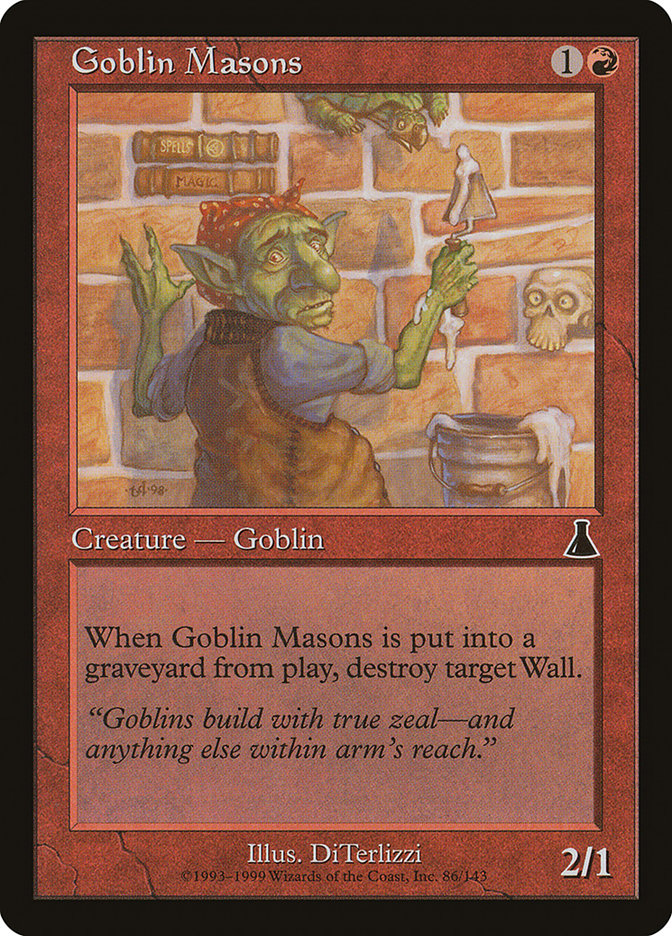 Goblin Masons [Urza's Destiny] | The CG Realm