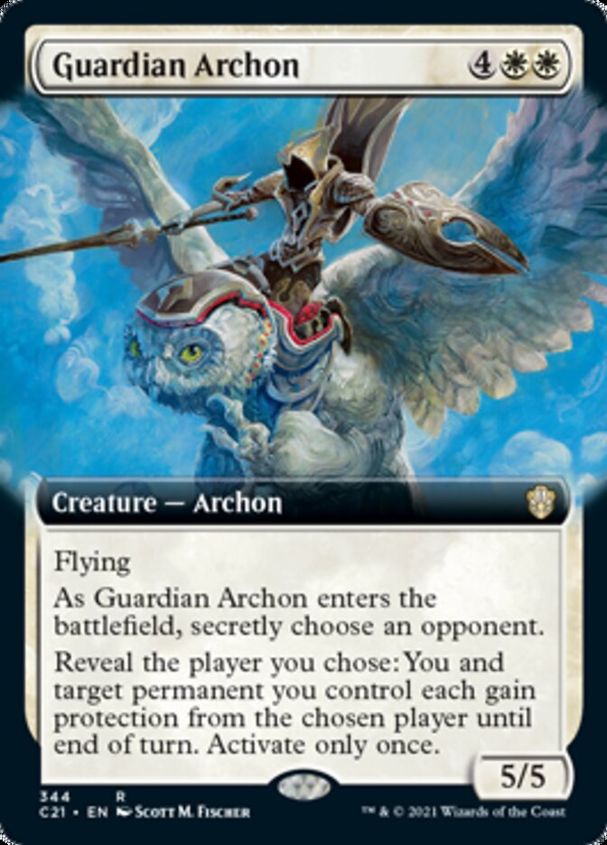 Guardian Archon (Extended Art) [Commander 2021] | The CG Realm
