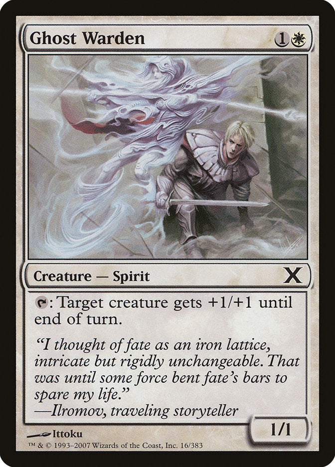 Ghost Warden [Tenth Edition] | The CG Realm