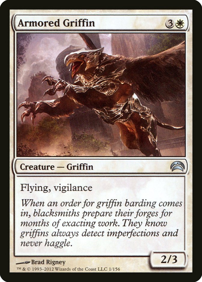 Armored Griffin [Planechase 2012] | The CG Realm