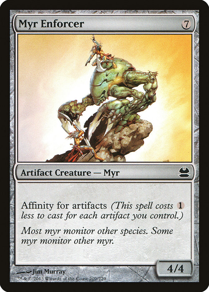 Myr Enforcer [Modern Masters] | The CG Realm