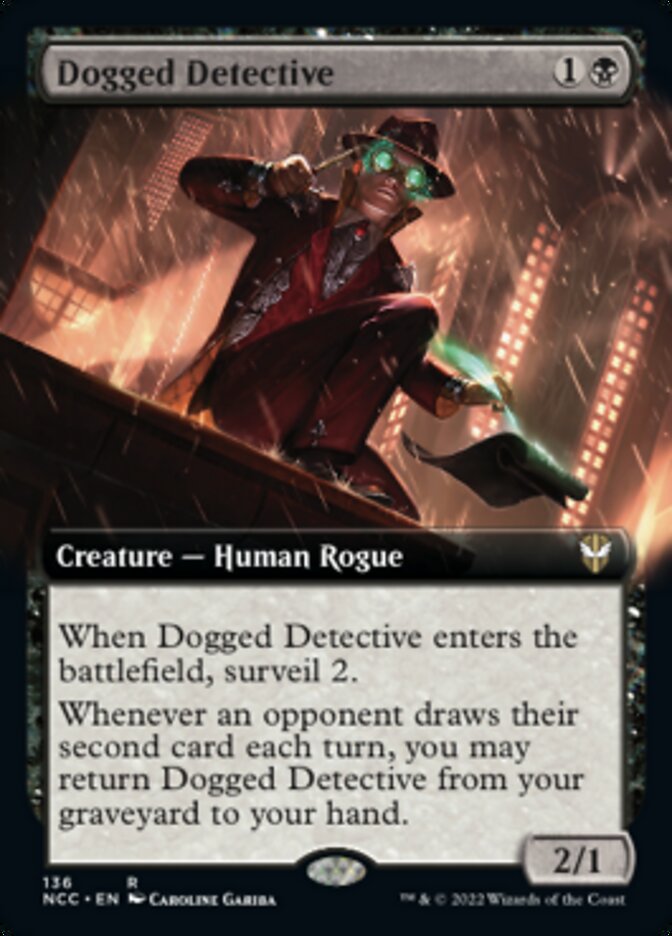 Dogged Detective (Extended Art) [Streets of New Capenna Commander] | The CG Realm