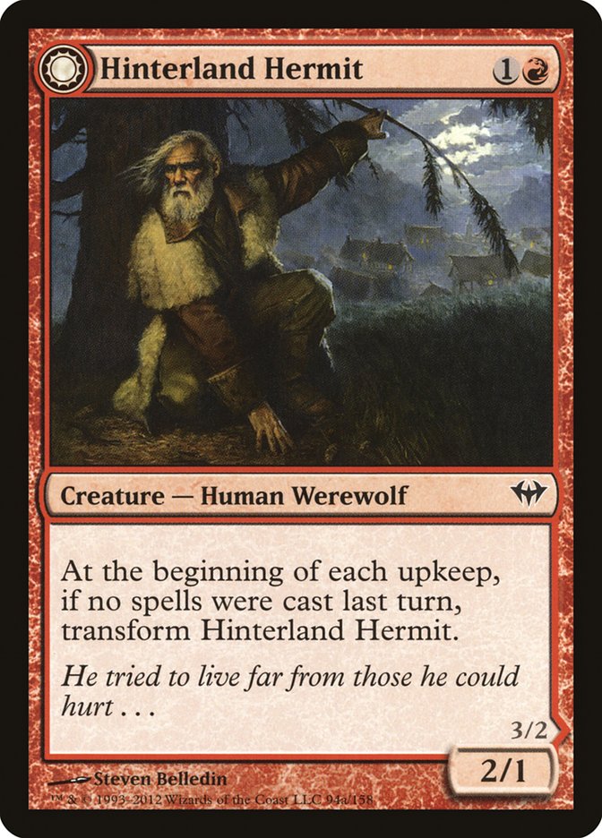 Hinterland Hermit (DKA-094) - Dark Ascension: (Double Faced Transform)