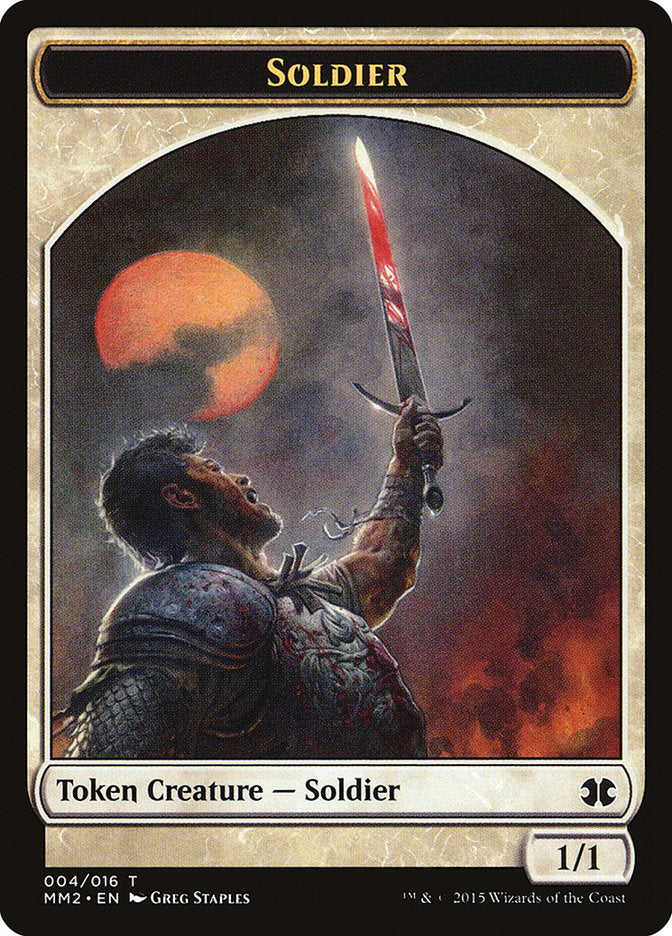Soldier Token [Modern Masters 2015 Tokens] | The CG Realm