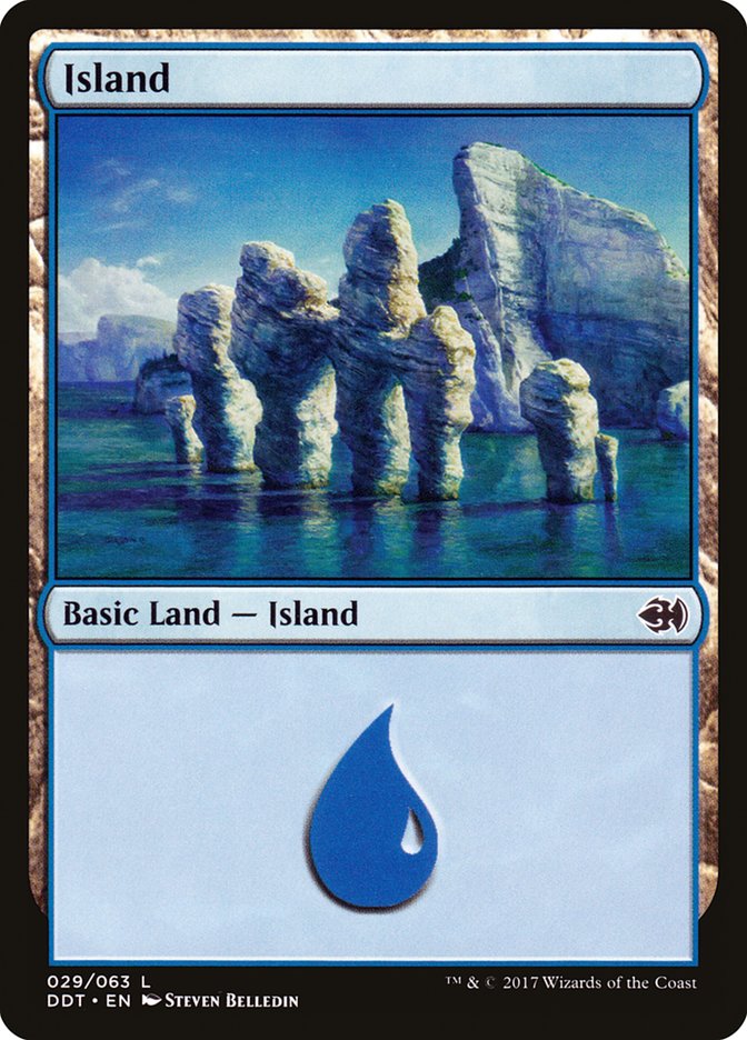 Island (29) [Duel Decks: Merfolk vs. Goblins] | The CG Realm