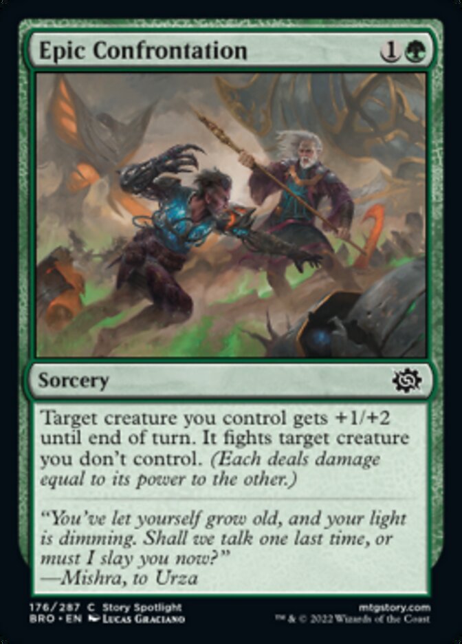Epic Confrontation [The Brothers' War] | The CG Realm