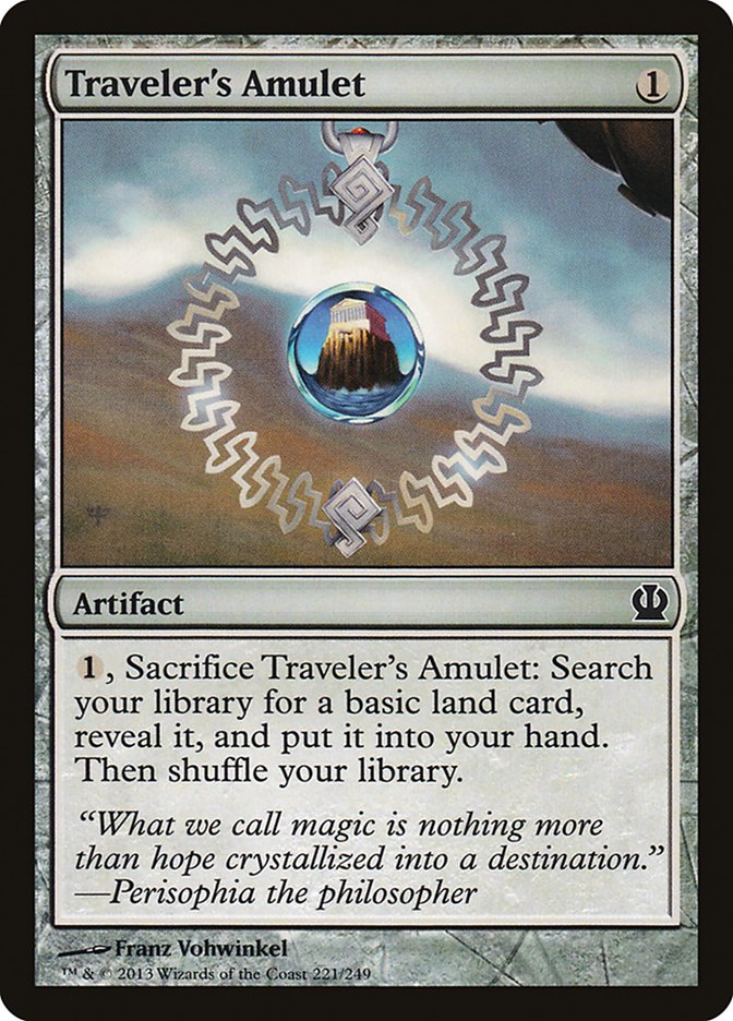 Traveler's Amulet [Theros] | The CG Realm