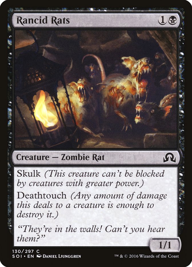 Rancid Rats [Shadows over Innistrad] | The CG Realm