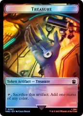 Copy // Treasure (0062) Double-Sided Token (Surge Foil) [Doctor Who Tokens] | The CG Realm