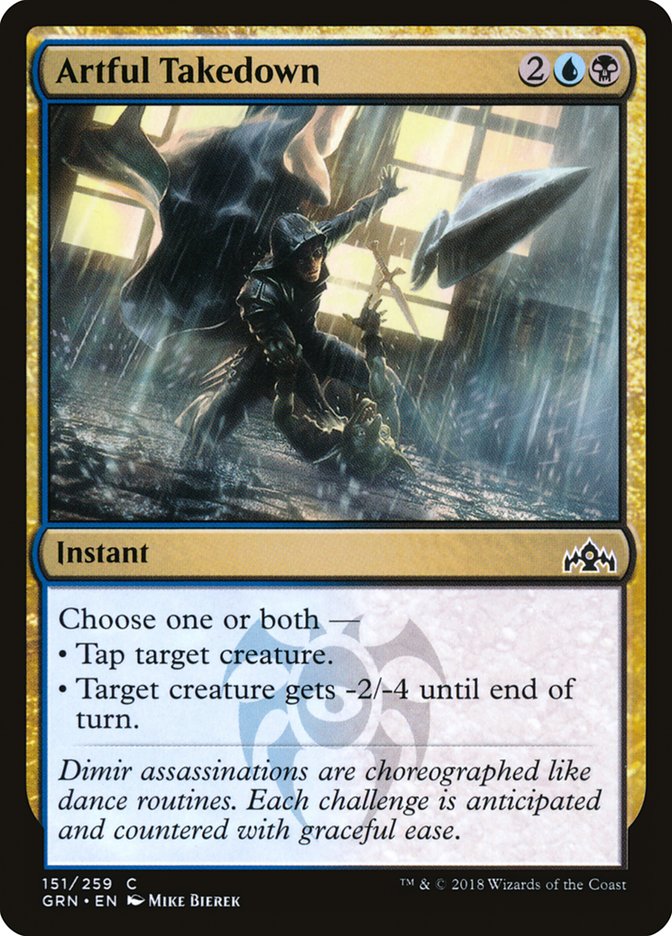 Artful Takedown [Guilds of Ravnica] | The CG Realm
