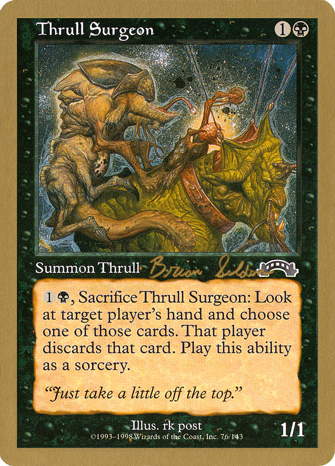 Thrull Surgeon (Brian Selden) [World Championship Decks 1998] | The CG Realm