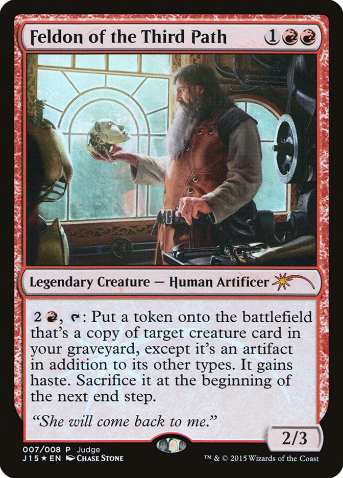 Feldon of the Third Path [Judge Gift Cards 2015] | The CG Realm