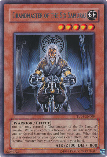 Grandmaster of the Six Samurai [TU01-EN009] Rare | The CG Realm