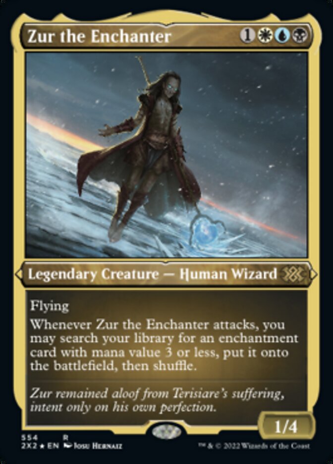 Zur the Enchanter (Foil Etched) [Double Masters 2022] | The CG Realm