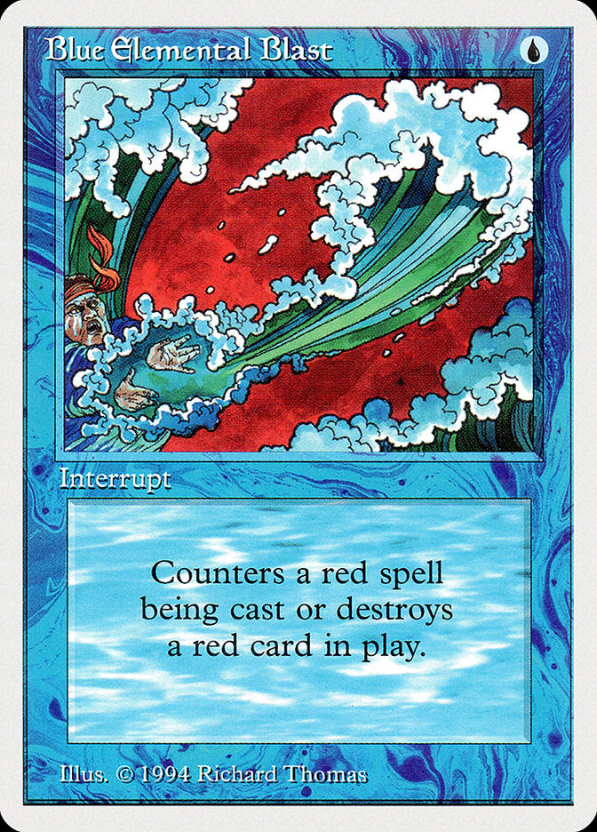 Blue Elemental Blast [Summer Magic / Edgar] | The CG Realm