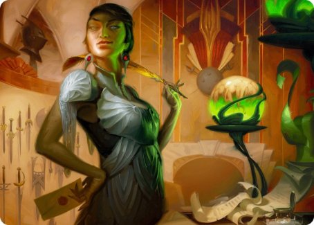 Mari, the Killing Quill Art Card [Streets of New Capenna Art Series] | The CG Realm