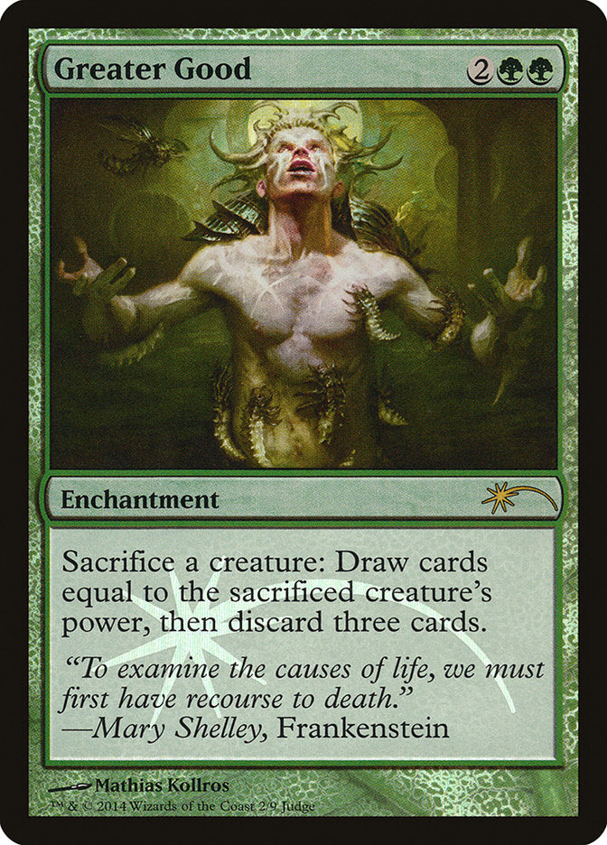 Greater Good [Judge Gift Cards 2014] | The CG Realm