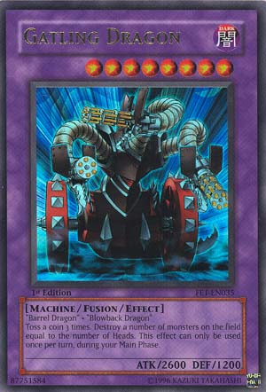 Gatling Dragon [FET-EN035] Ultra Rare | The CG Realm
