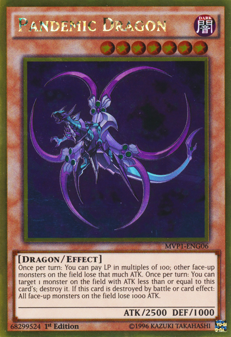 Pandemic Dragon [MVP1-ENG06] Gold Rare | The CG Realm
